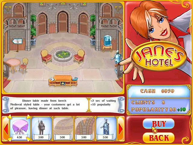 Online hra Jane’s hotel